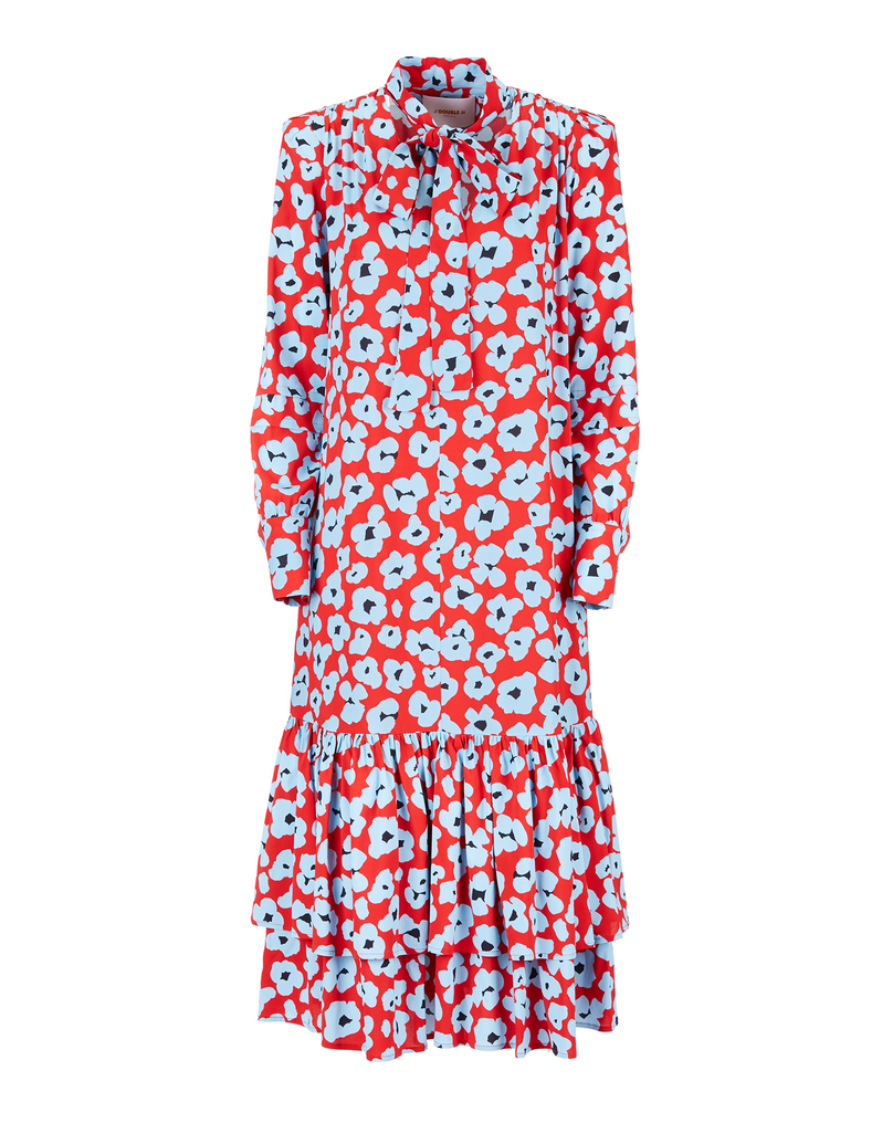 LaDoubleJ Good Witch Dress LaDoubleJ Good Witch Dress Flower Leopard DRE0088VIS001FLL0001