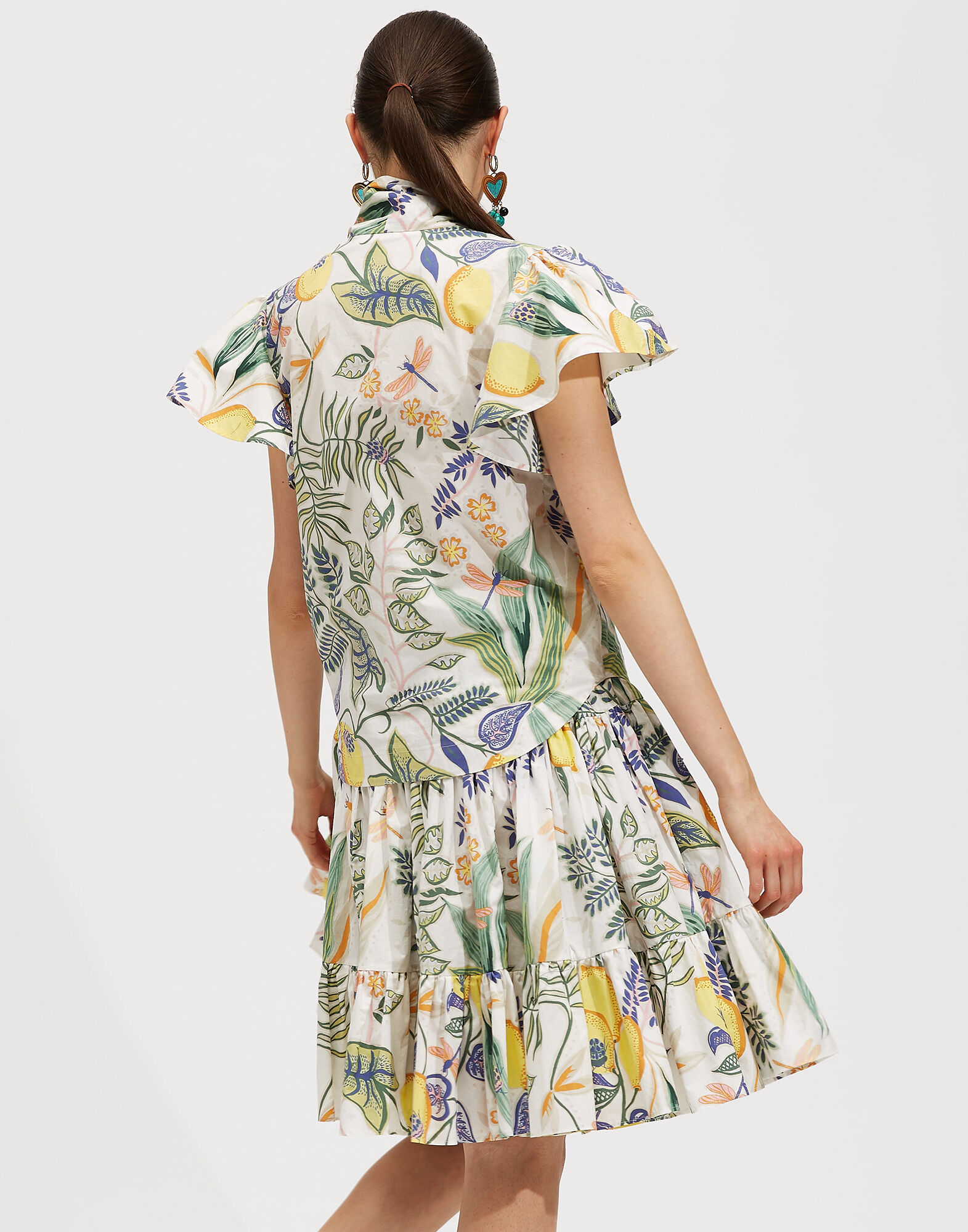 LaDoubleJ Lou Lou Shirt Botanical SHI0048COT001BOT0001