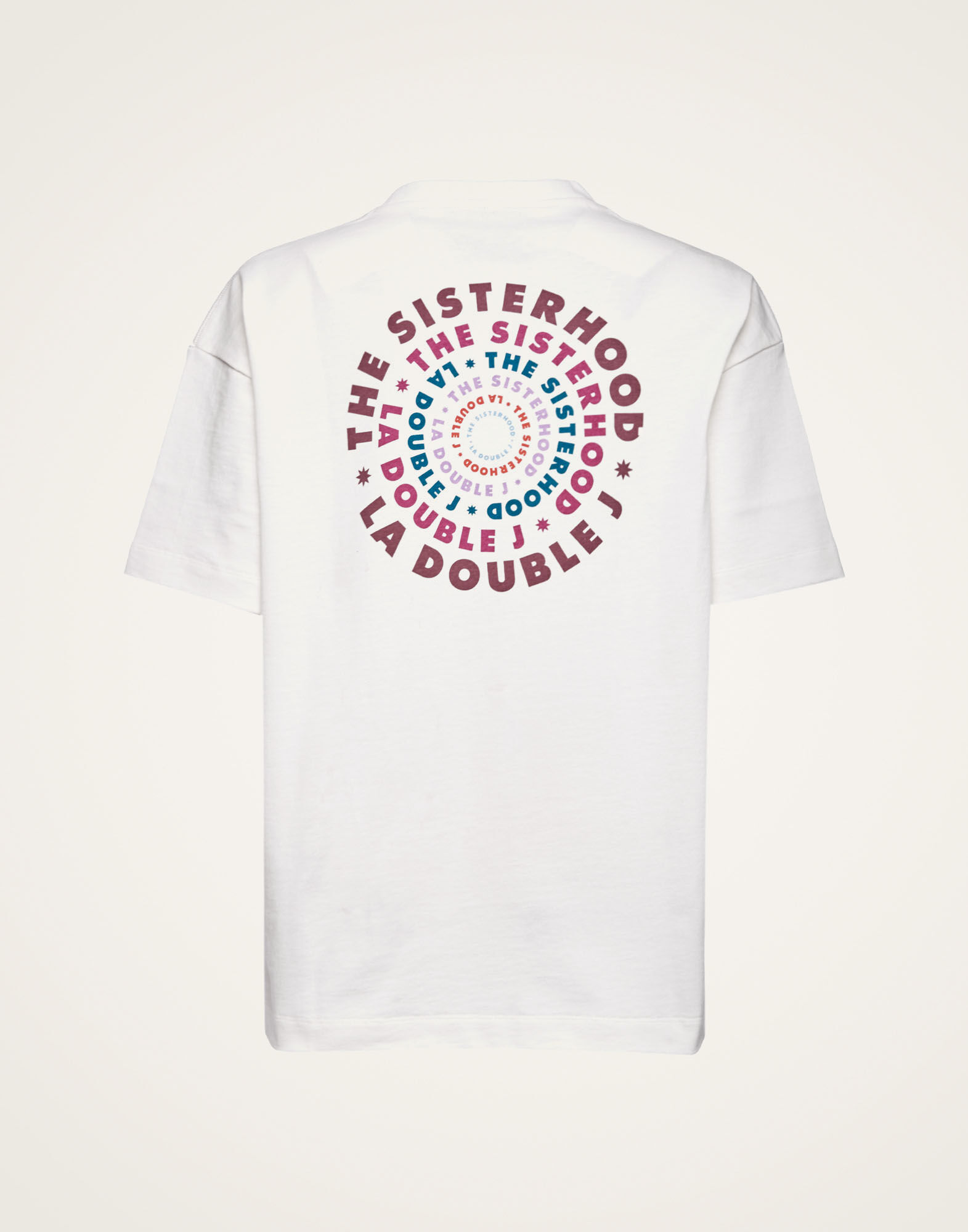 La DoubleJ Sisterhood Tee Solid Print TSH0020JER029SOP0001