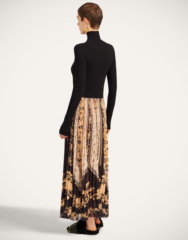 La DoubleJ Moondance Knit Dress La DoubleJ Moondance Knit Dress Regalia Gold DRE1017KNI192VA447BL01