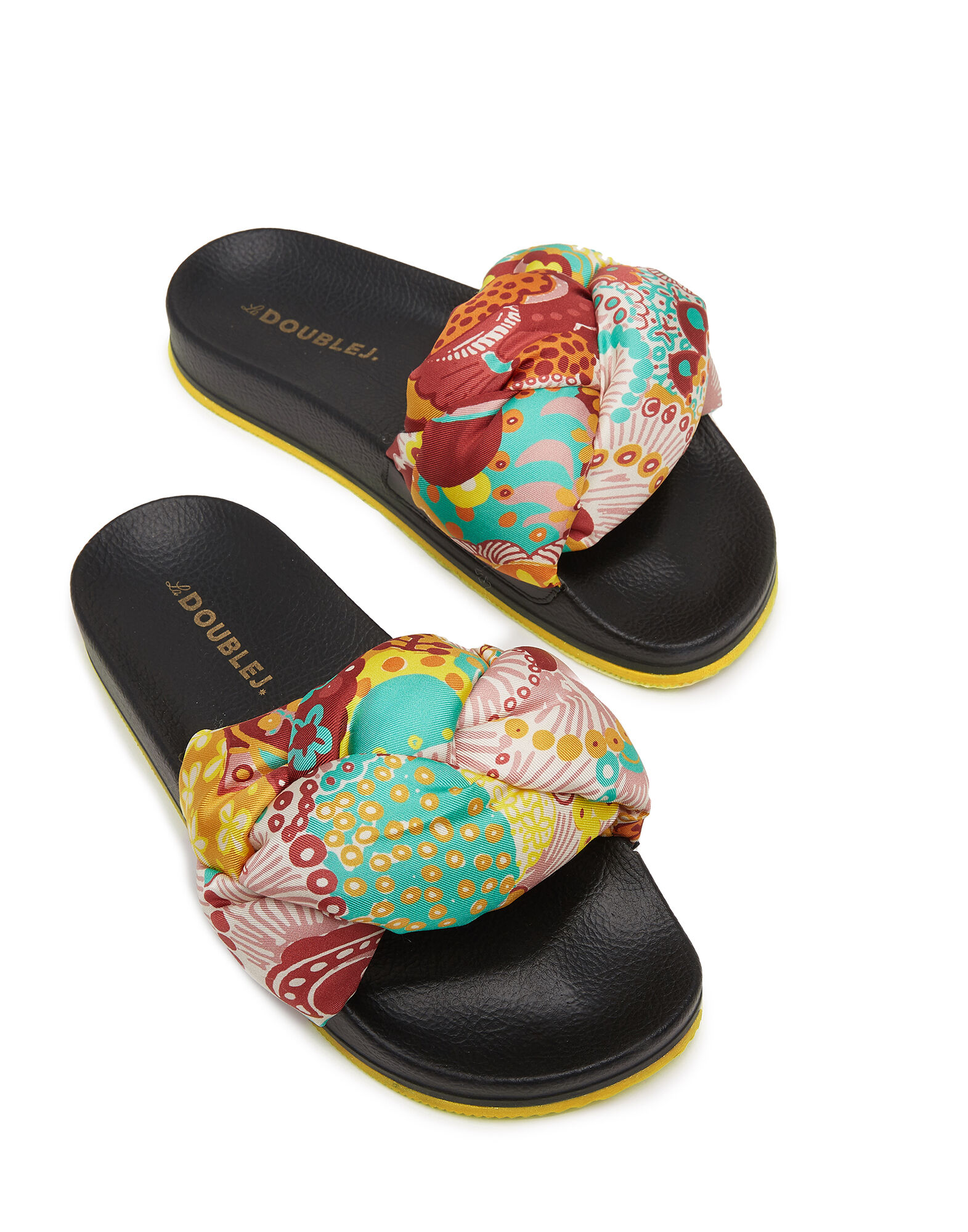 La DoubleJ Treccia Slides Holi SHO0005FOD001HOL0002