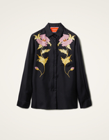 La DoubleJ Boy Shirt La DoubleJ Boy Shirt Sylph Placée Black SHI0040SIL001SYL04BL01