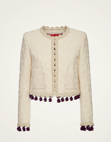 La DoubleJ Bijoux Jacket Embroidered La DoubleJ Bijoux Jacket Embroidered Creamy JAC0094JCQ076CRA01WH03