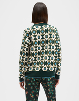 La DoubleJ Crew Boy Sweater La DoubleJ Crew Boy Sweater Verde Mix PUL0061KNI036VAR0060