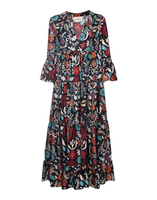 LaDoubleJ Jennifer Jane Dress LaDoubleJ Jennifer Jane Dress Fire Flower DRE0114SIL001FIR0001