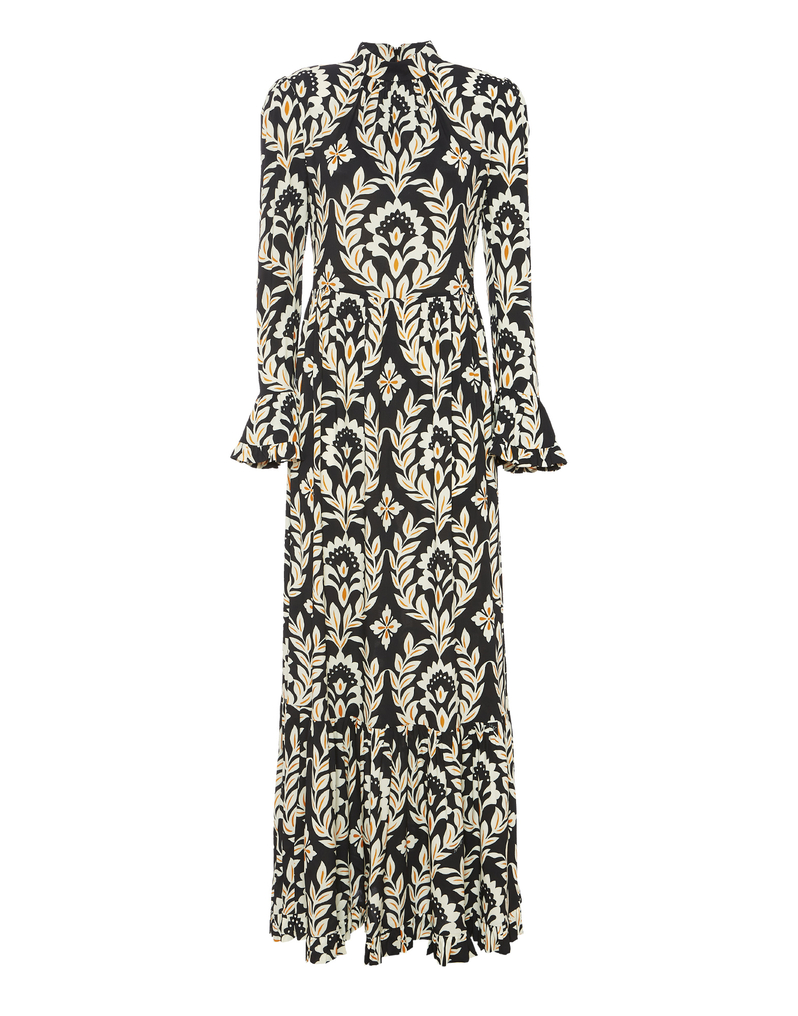 La DoubleJ Visconti Dress La DoubleJ Visconti Dress Ghirlanda Black DRE0041VIS001GHI01BL01