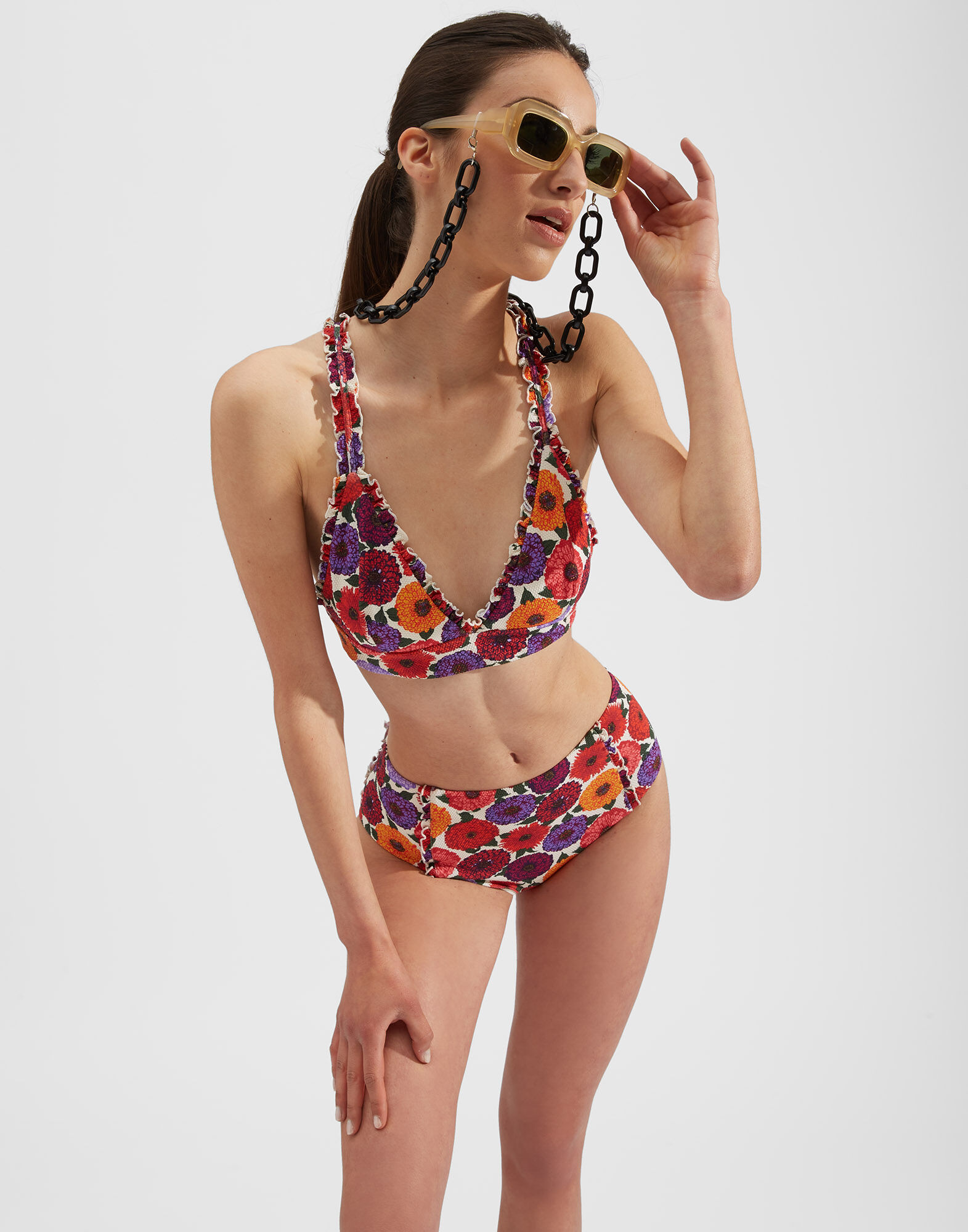 La DoubleJ Frilly Bra Zinnie SWI0041LYC002ZIN0002