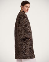 La DoubleJ Brooklyn Coat La DoubleJ Brooklyn Coat Cheetah Coating Light Beige JAC0129WOL020TAH02BR01