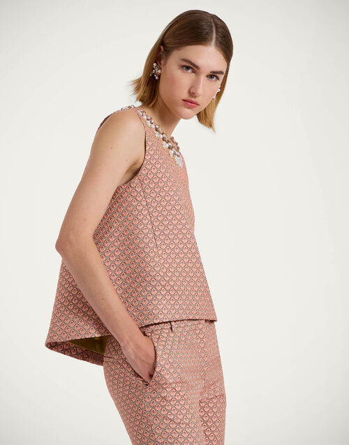 La DoubleJ La Scala Top Tulip Pale Pink TOP0140JCQ088TUL05PI02