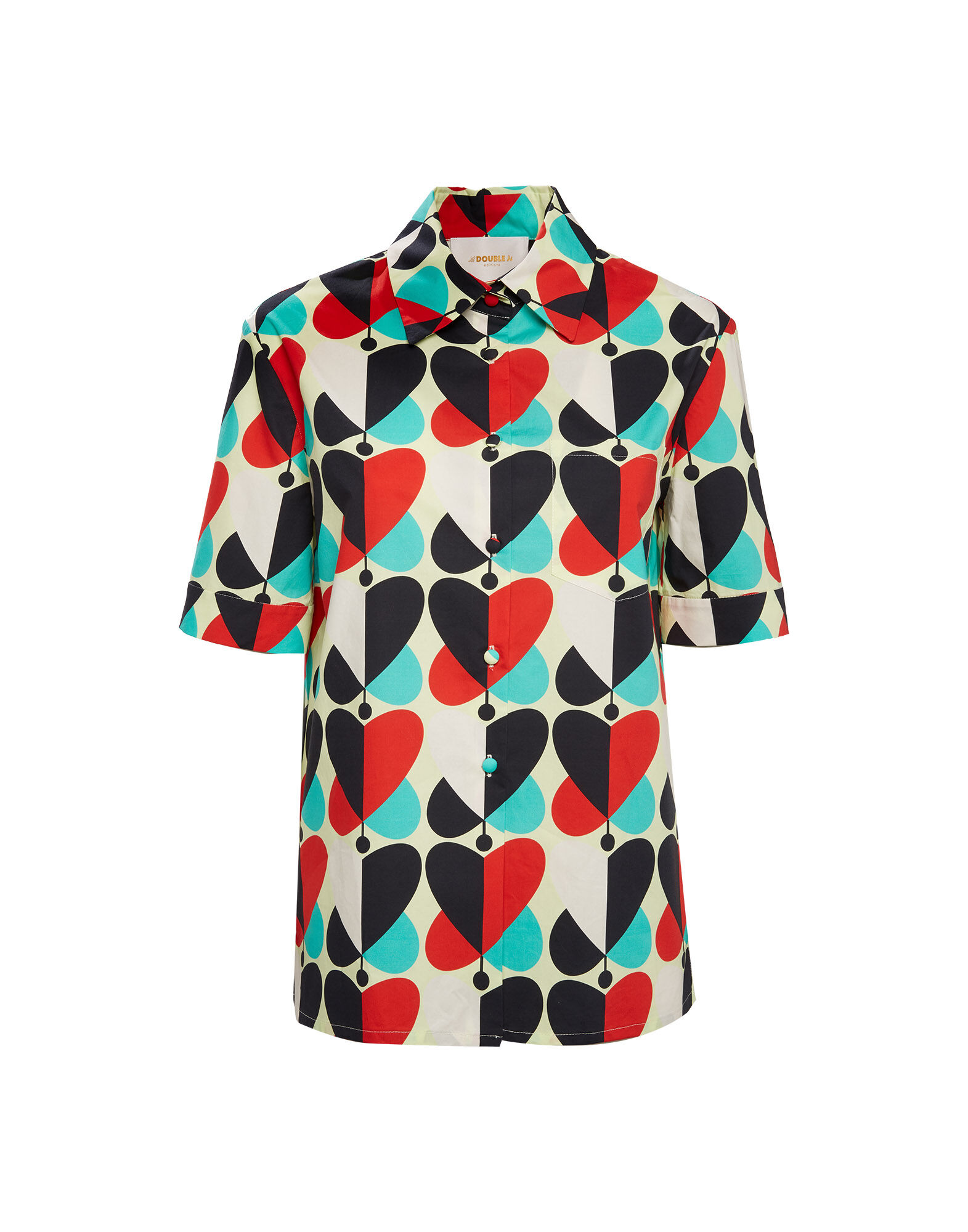 LaDoubleJ Clerk Shirt Farfalle Rosso SHI0020COT001FAR0004