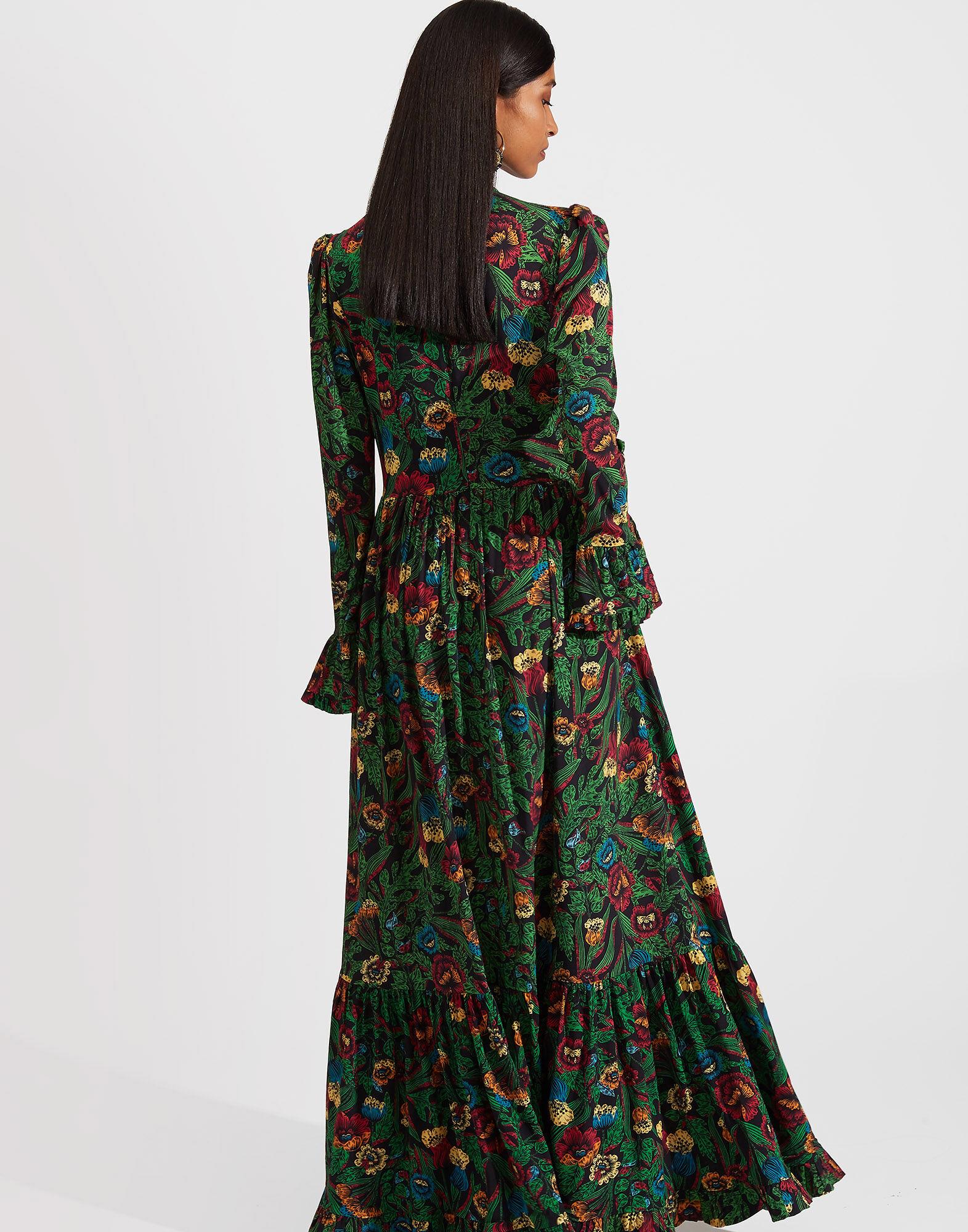 La DoubleJ Visconti Dress Night Garden DRE0041VIS001GAR0001