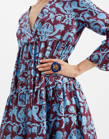 La DoubleJ Blossom Ring La DoubleJ Blossom Ring Fiore Blu RIN0001BRA001FIO0003