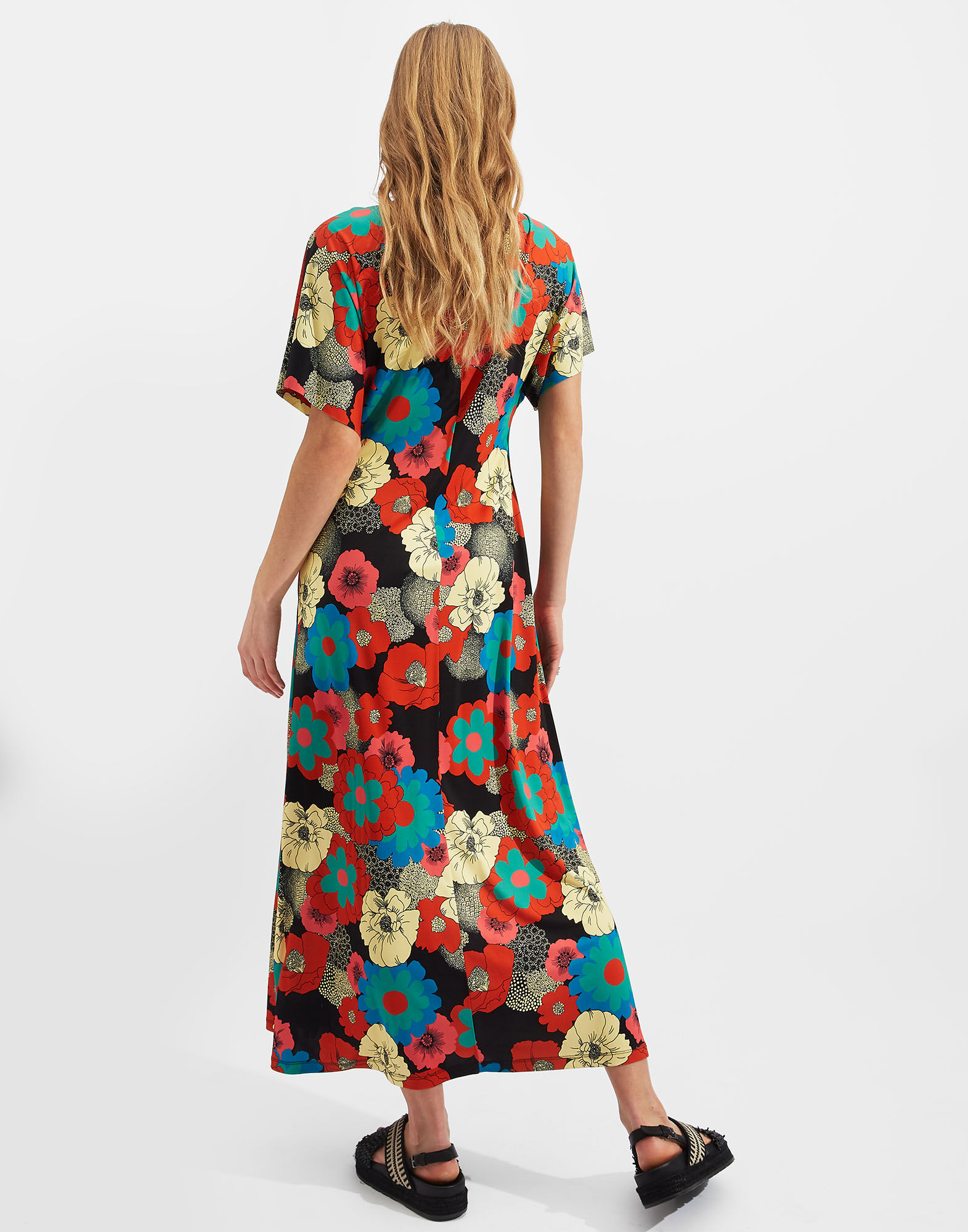 La DoubleJ Goddess Dress Ice Poppy DRE0250JER011ICP0001