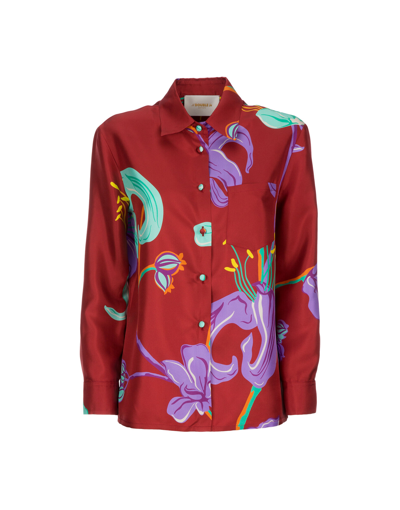 LaDoubleJ Boy Shirt Maneater Rosso SHI0001SIL001MAN0002