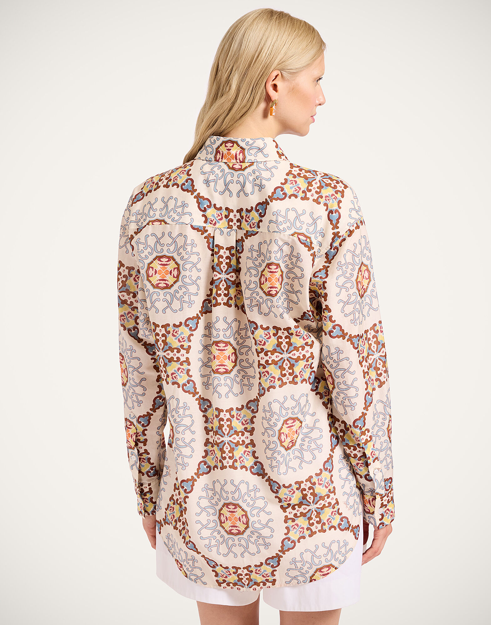 La DoubleJ Better Than Your Boyfriend's Shirt Ballata Ivory SHI0133SIL010BAL01WH04