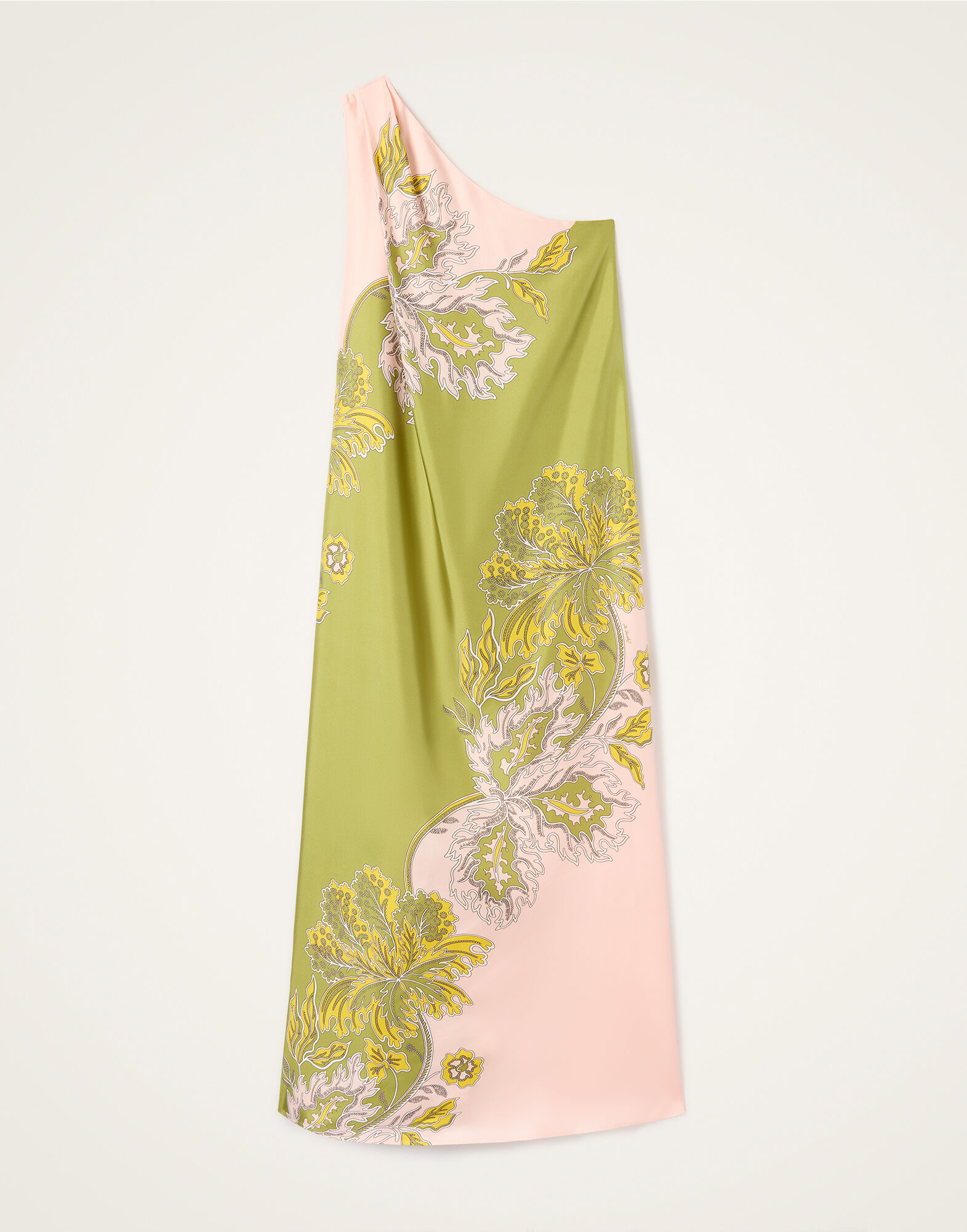 La DoubleJ Roy Dress Swathe Plac&eacute;e Pink DRE0304SIL006SWA03PI01