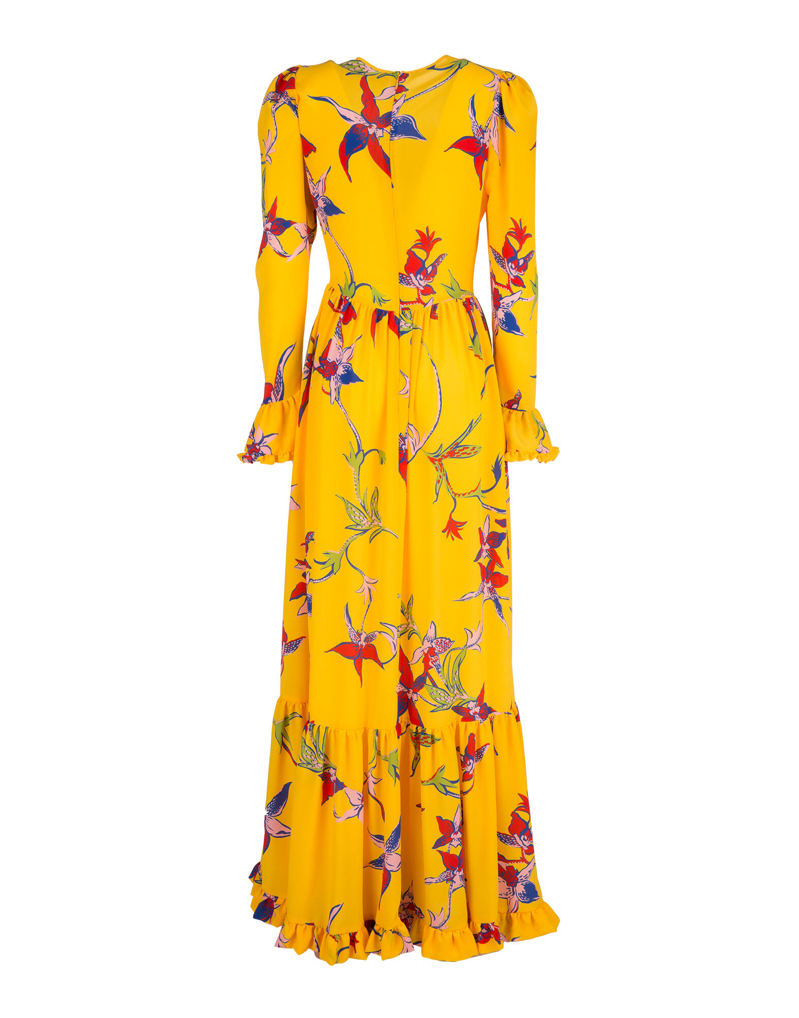 LaDoubleJ Visconti Dress Orchidea Giallo DRE0070GEO001ORC0002