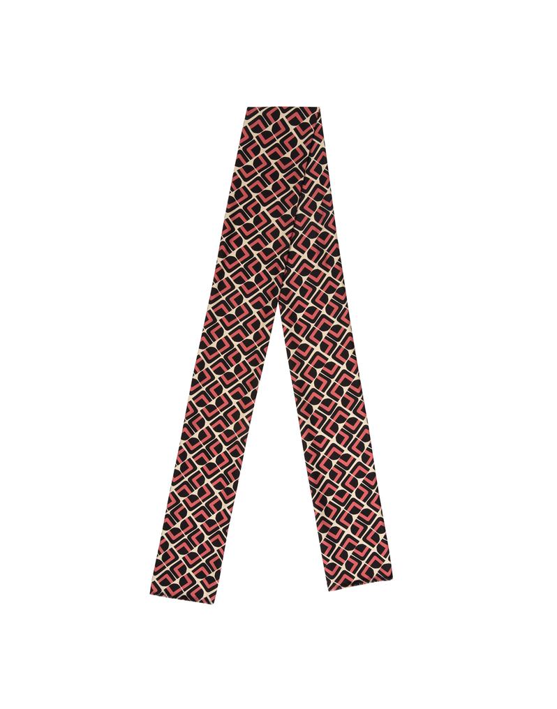 LaDoubleJ NECK SCARF LaDoubleJ NECK SCARF Domino Rosa SCA0003SIL001DOM0001