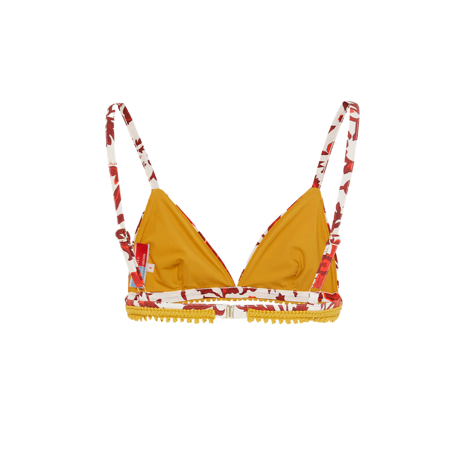 Shop La Doublej Fonda Top In Dragonflower Mini Red