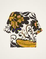 La DoubleJ Meditation Tee La DoubleJ Meditation Tee Marea Black & White TSH0055JER020MRE01BL03