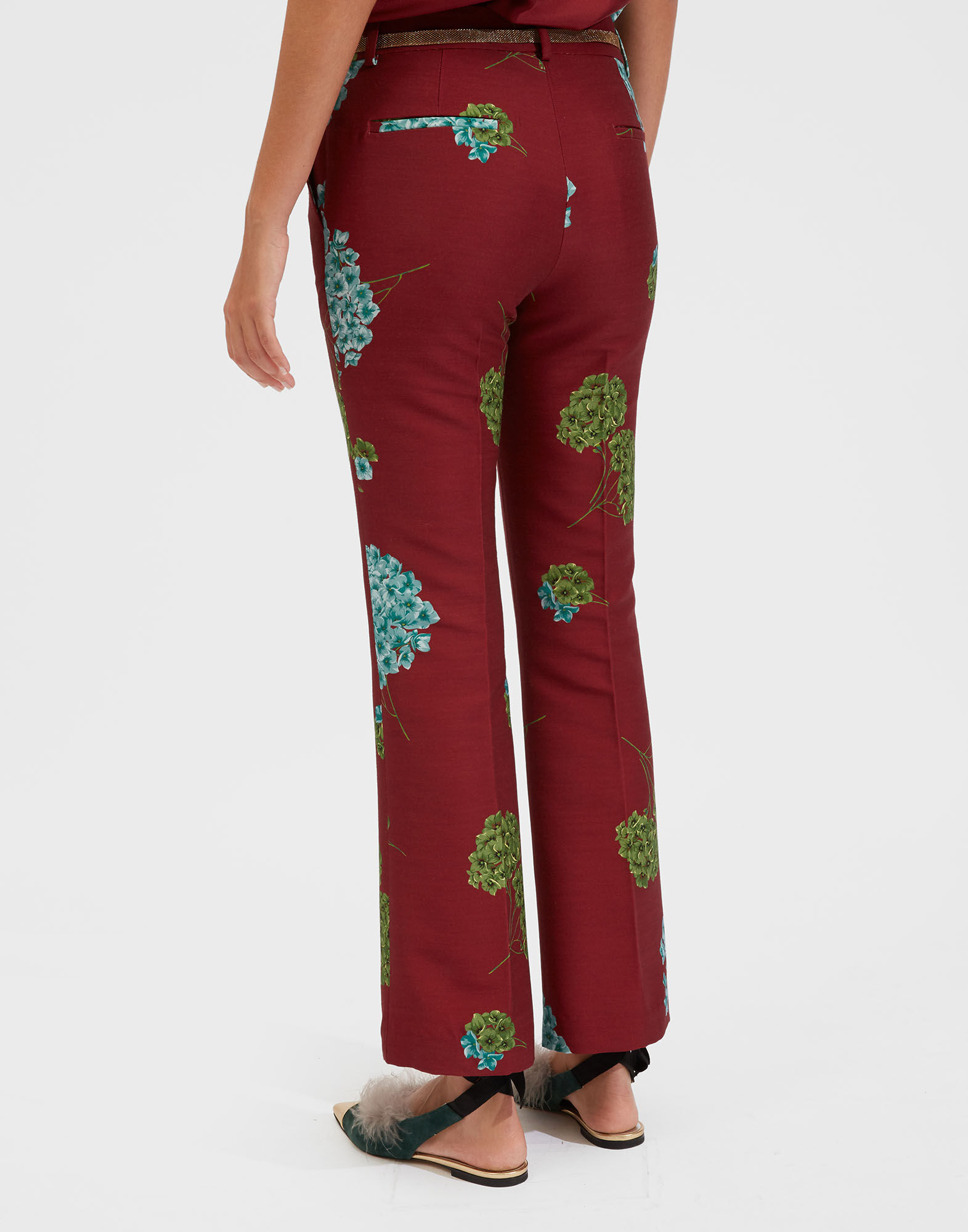 La DoubleJ 24/7 Pants Ortensia Bordeaux TRO0069CAD001ORT0004