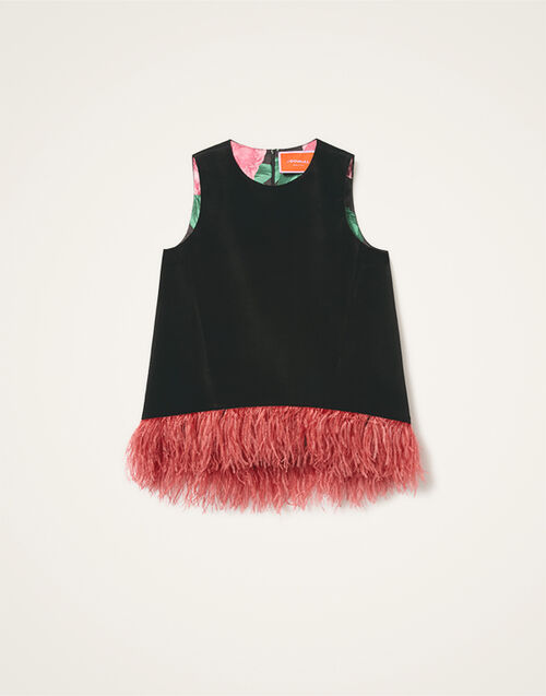 La DoubleJ La Scala Top Solid Black TOP0013VEL011SOLIDBL05