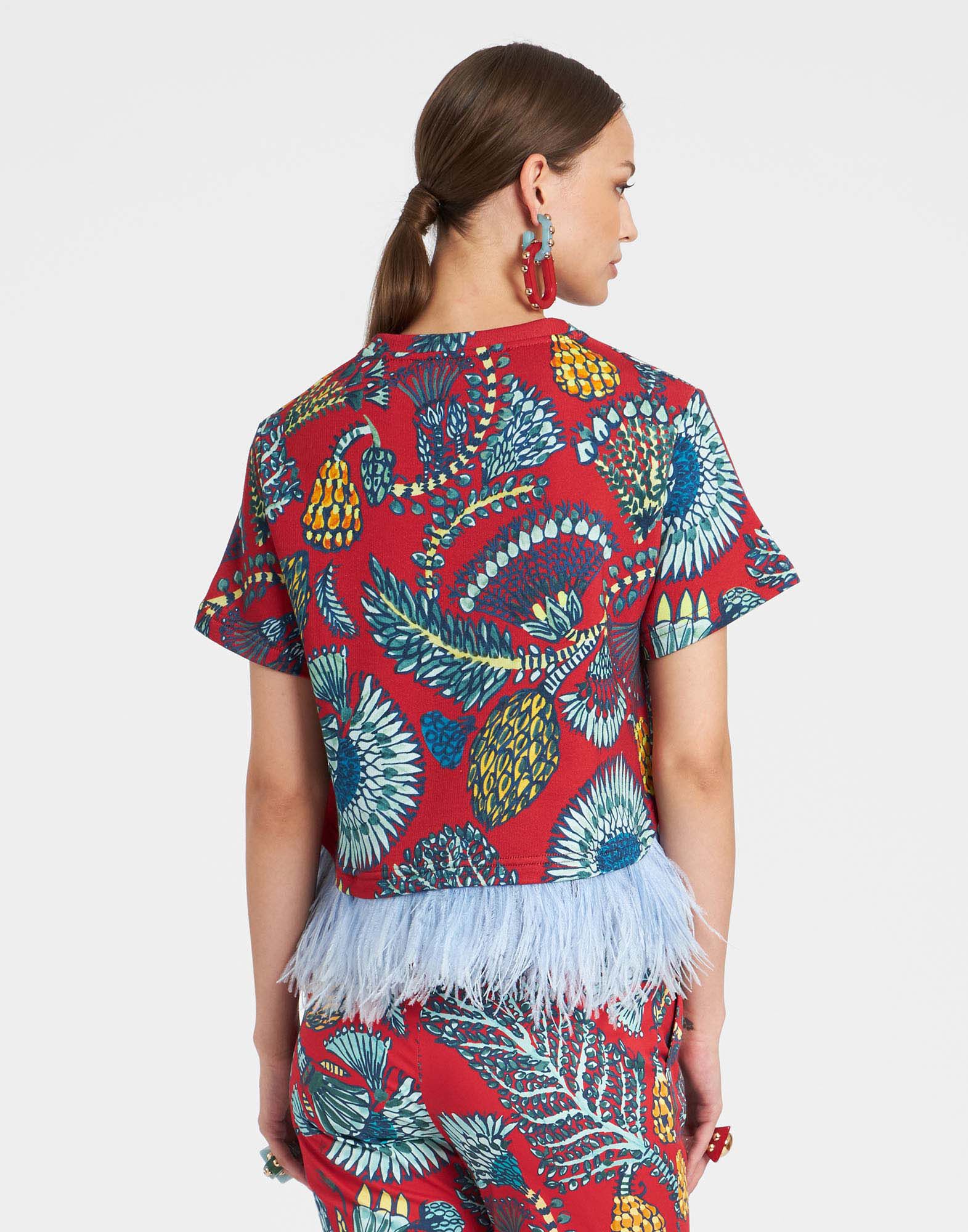 La DoubleJ La Scala Tee Sicomore Red TSH0026JER031SIC01RE01