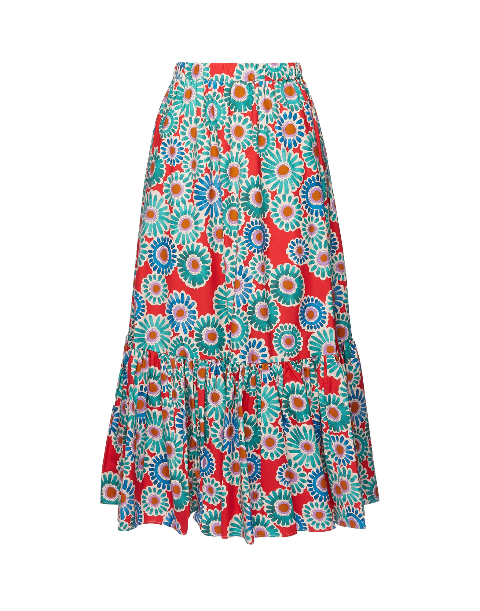 La DoubleJ Sunset Skirt Crazy Daisy SKI0068COT001DAY0001