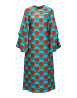 La DoubleJ Flicker Dress Sfere Grandi Verde DRE0436SIL001SFE0015