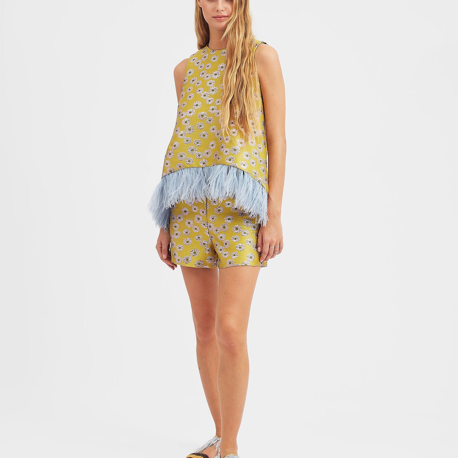 La Doublej Margarita Shorts In Margarita