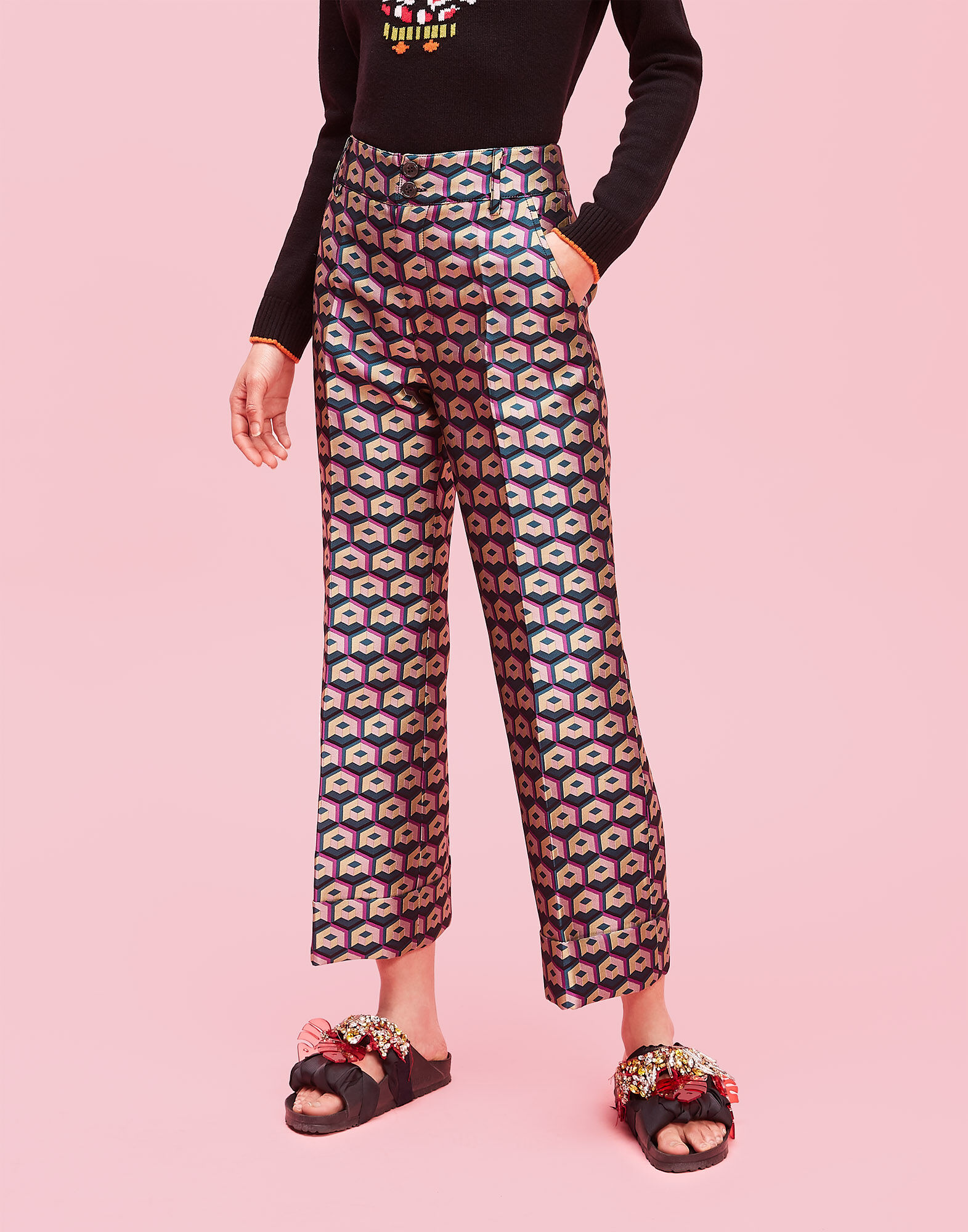 LaDoubleJ Cubi Verdi Hendrix Trousers Cubi Verdi TRO0007JAC004CUB0002