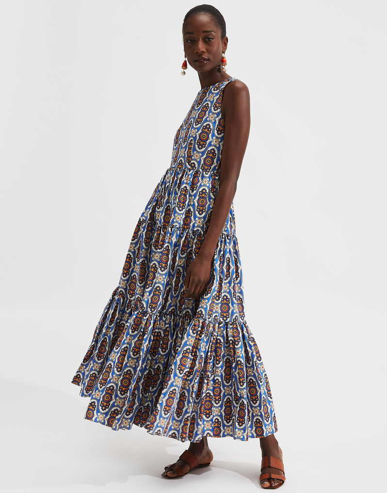 LaDoubleJ Sleeveless Big Dress LaDoubleJ Sleeveless Big Dress Amalfi DRE0185COT001AMA0001