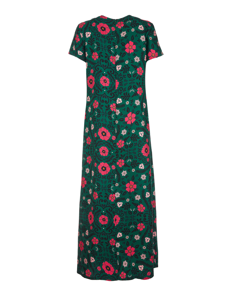 LaDoubleJ Swing Dress LaDoubleJ Swing Dress Heckfield Verde DRE0001SIL001HEC0002