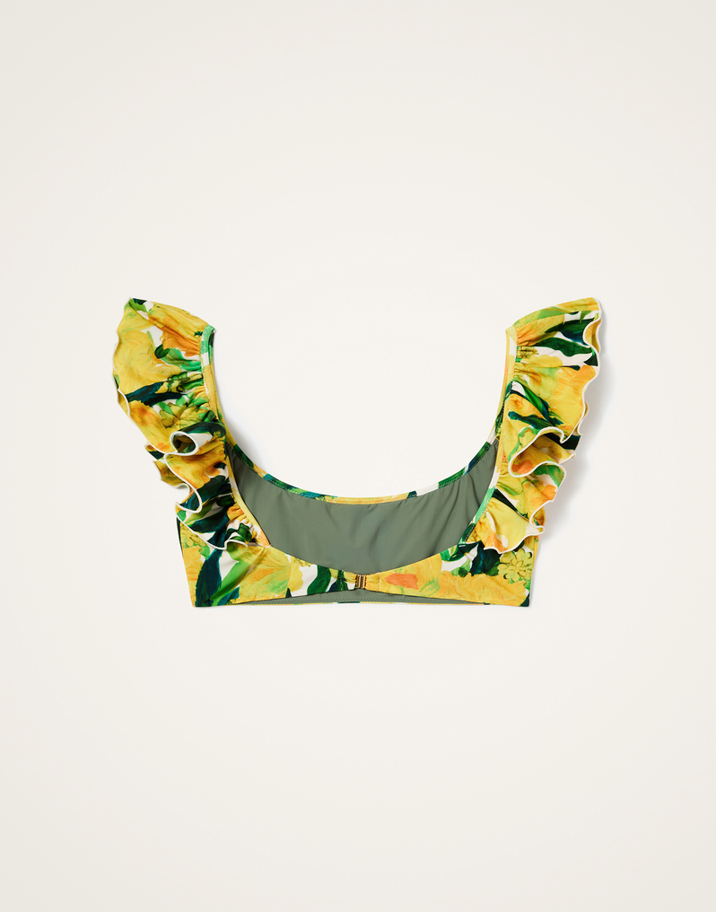 La DoubleJ Ruffle Bikini Top La DoubleJ Ruffle Bikini Top Zesty Yellow SWI0022LYC001ZES01YE02