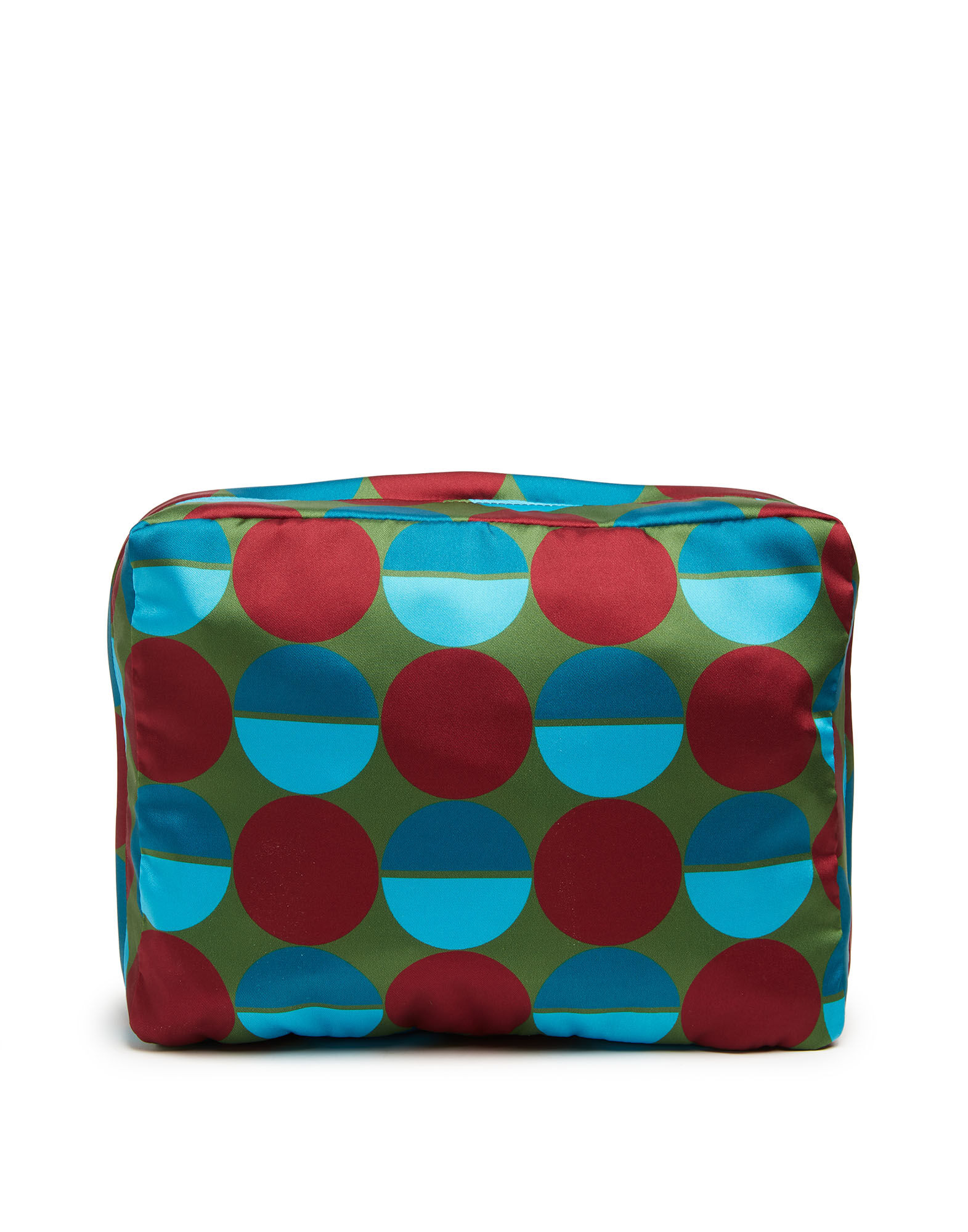 La DoubleJ Beauty Case Sfere Grandi Verde BAG0044RAS006SFE0015