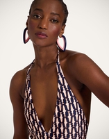 La DoubleJ Sexy Swimsuit La DoubleJ Sexy Swimsuit Pesciolini Blue SWI0036LYC001PES04BU03