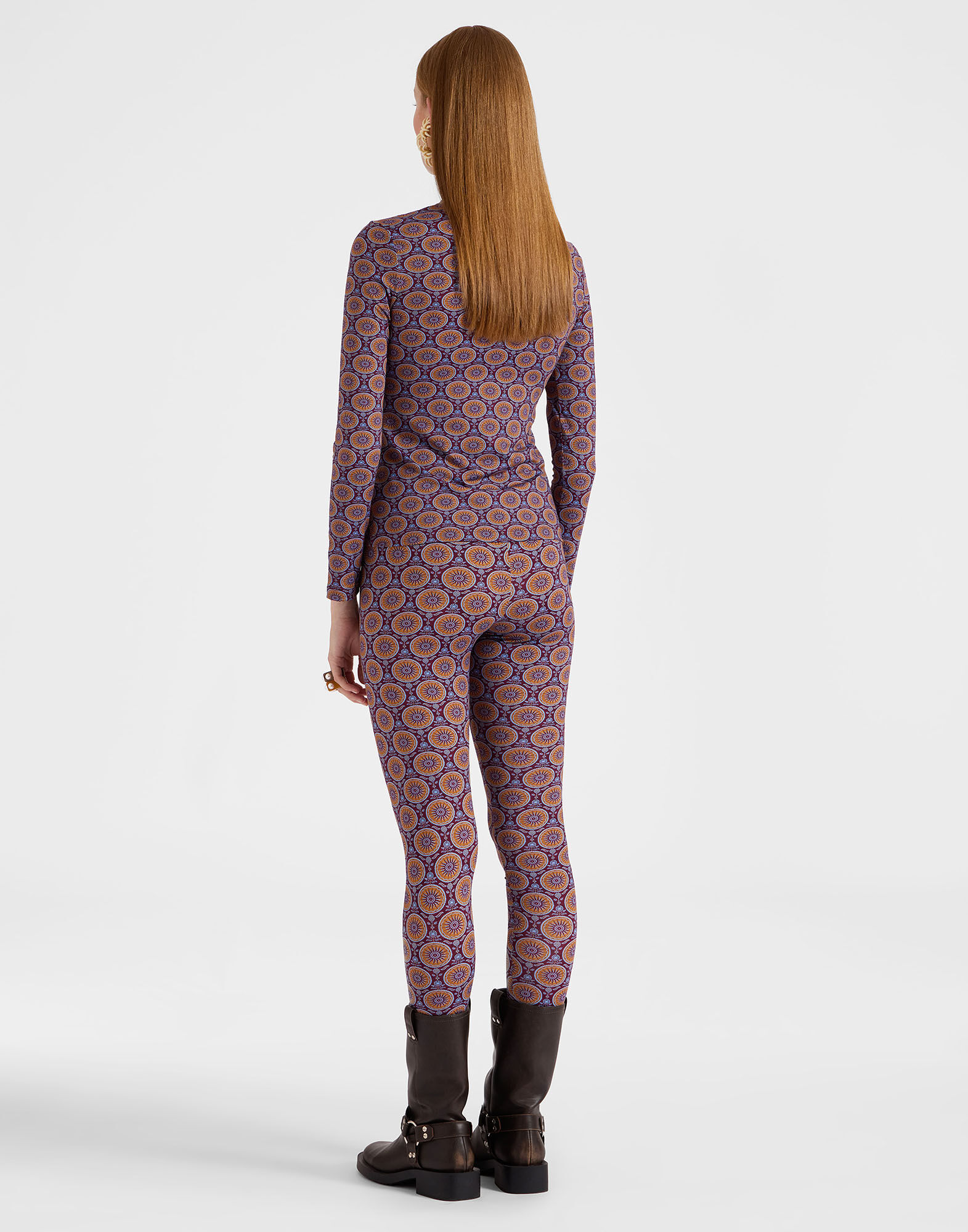 La DoubleJ Leggings Sovereign Mini Purple TRO0013JER005SOV02PU01