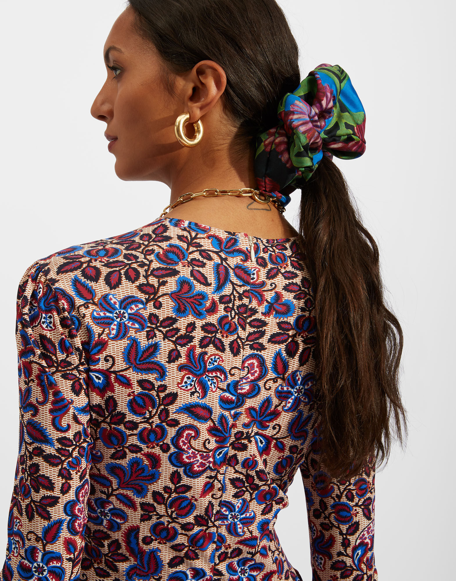 La DoubleJ Giga Scrunchie Gerber SCR0003SIL001GER0001