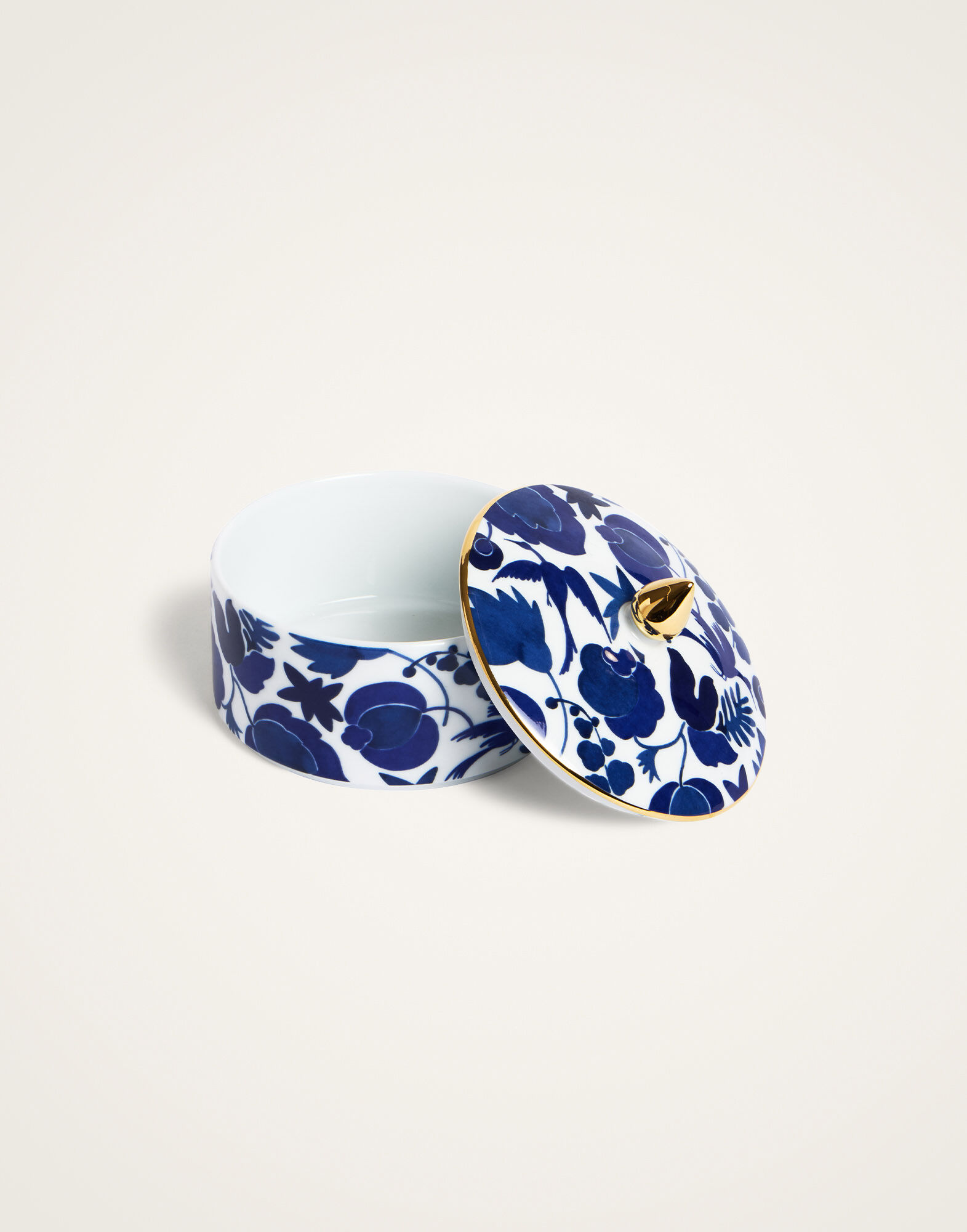 La DoubleJ Goodie Jar Wildbird Blue BWC0001CER001BIR01BU03