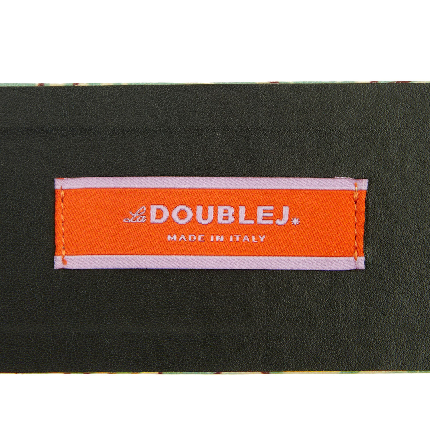 La Doublej Medium Belt In Fans Mint