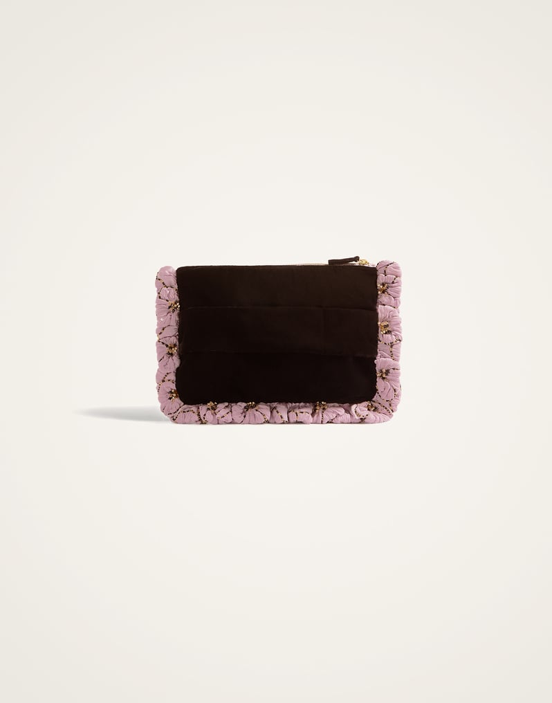 La DoubleJ Hand Pochette La DoubleJ Hand Pochette Solid Lilac BAG0081EMB123CAM01PU02