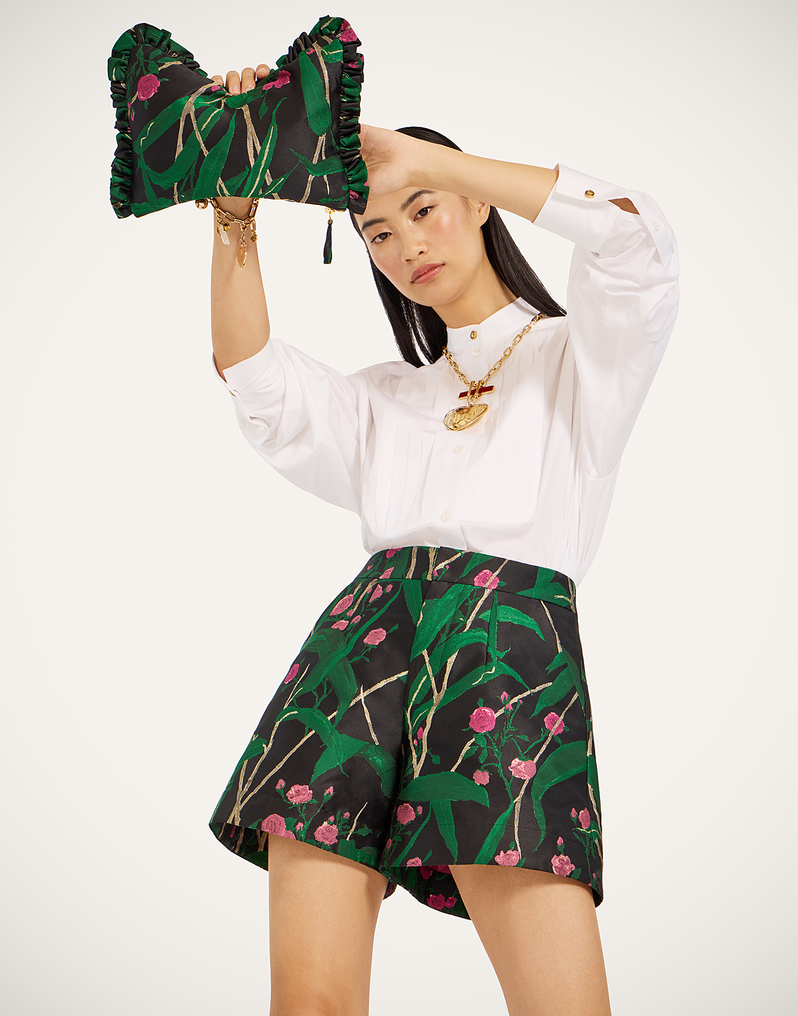 La DoubleJ Good Butt Shorts La DoubleJ Good Butt Shorts Bamboo Black TRO0010JCQ119BMB02BL01