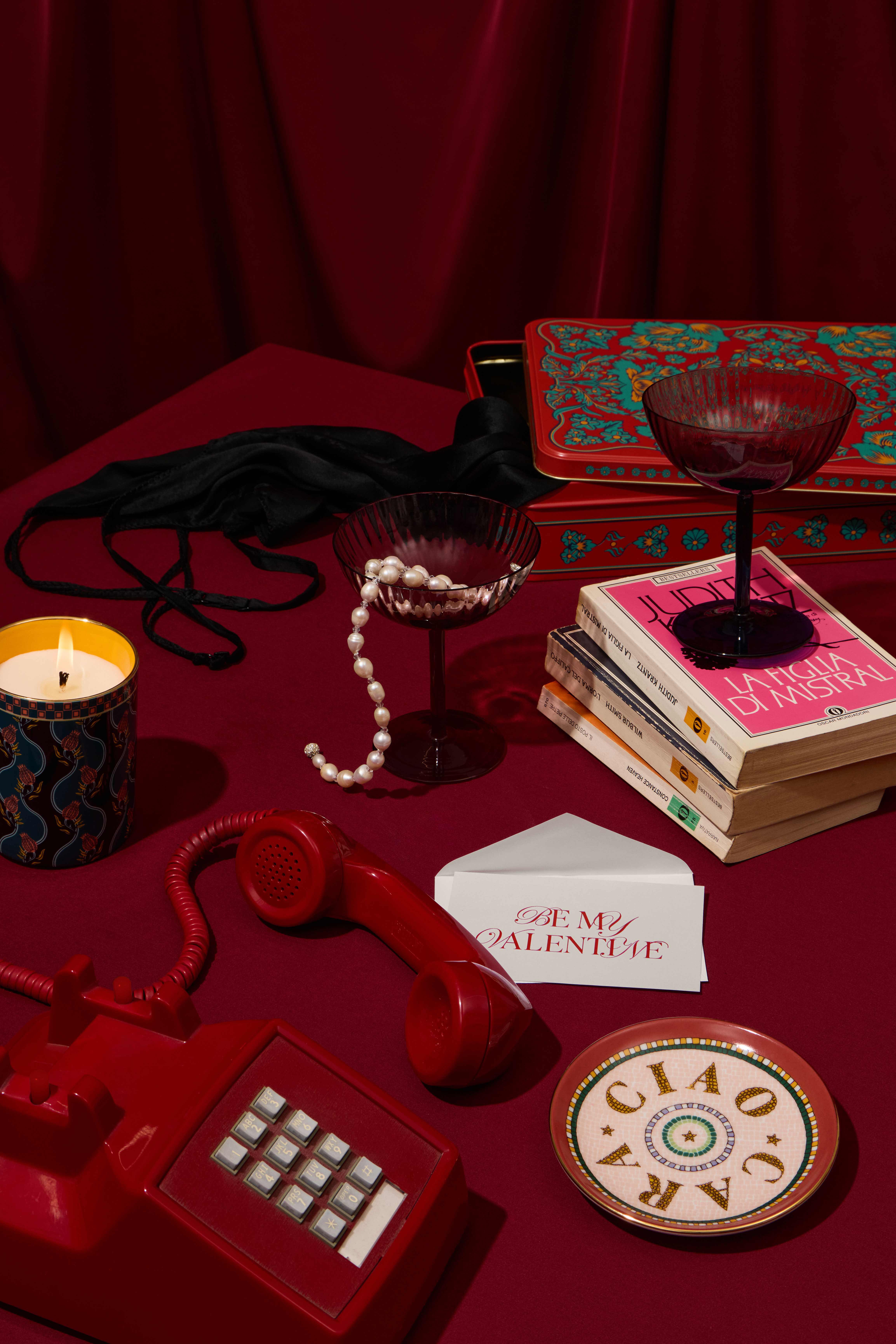 La DoubleJ Mini Plate Ciao Cara DIS0077CER001CCR0001