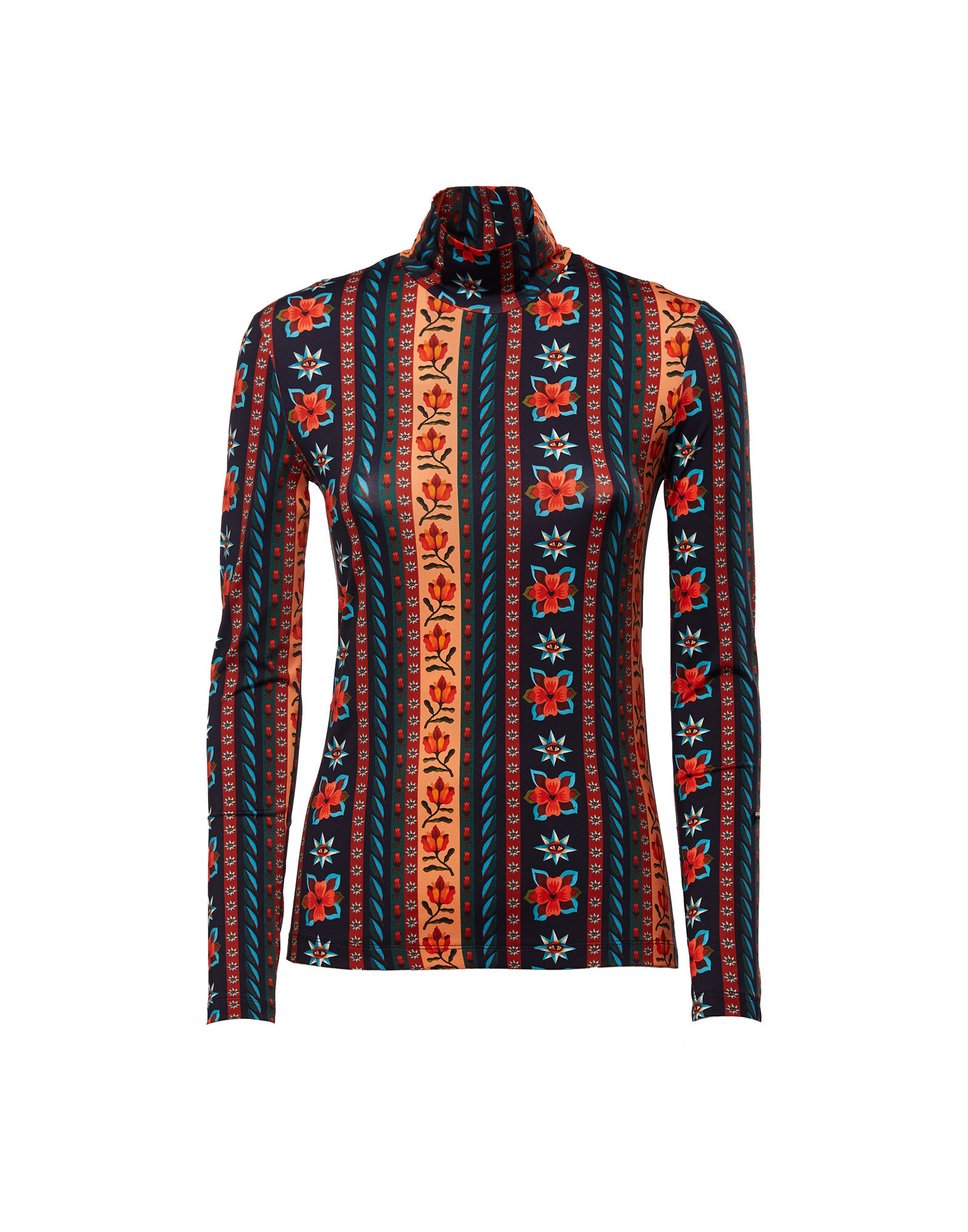 La DoubleJ Turtleneck Strisce SHI0030JER005STR0001