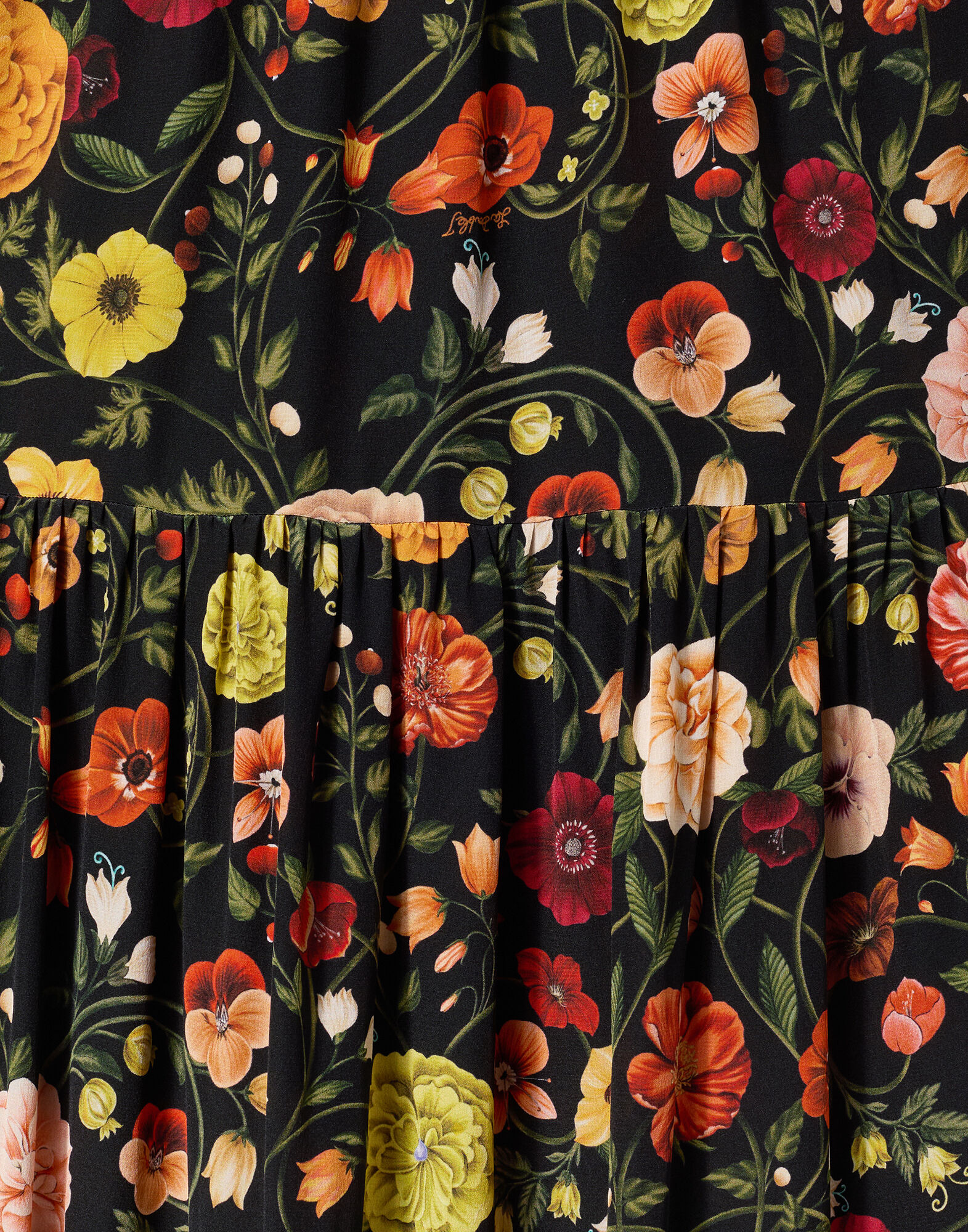 La DoubleJ Visconti Dress Botticelli Black DRE0041CRE001CEL01BL01