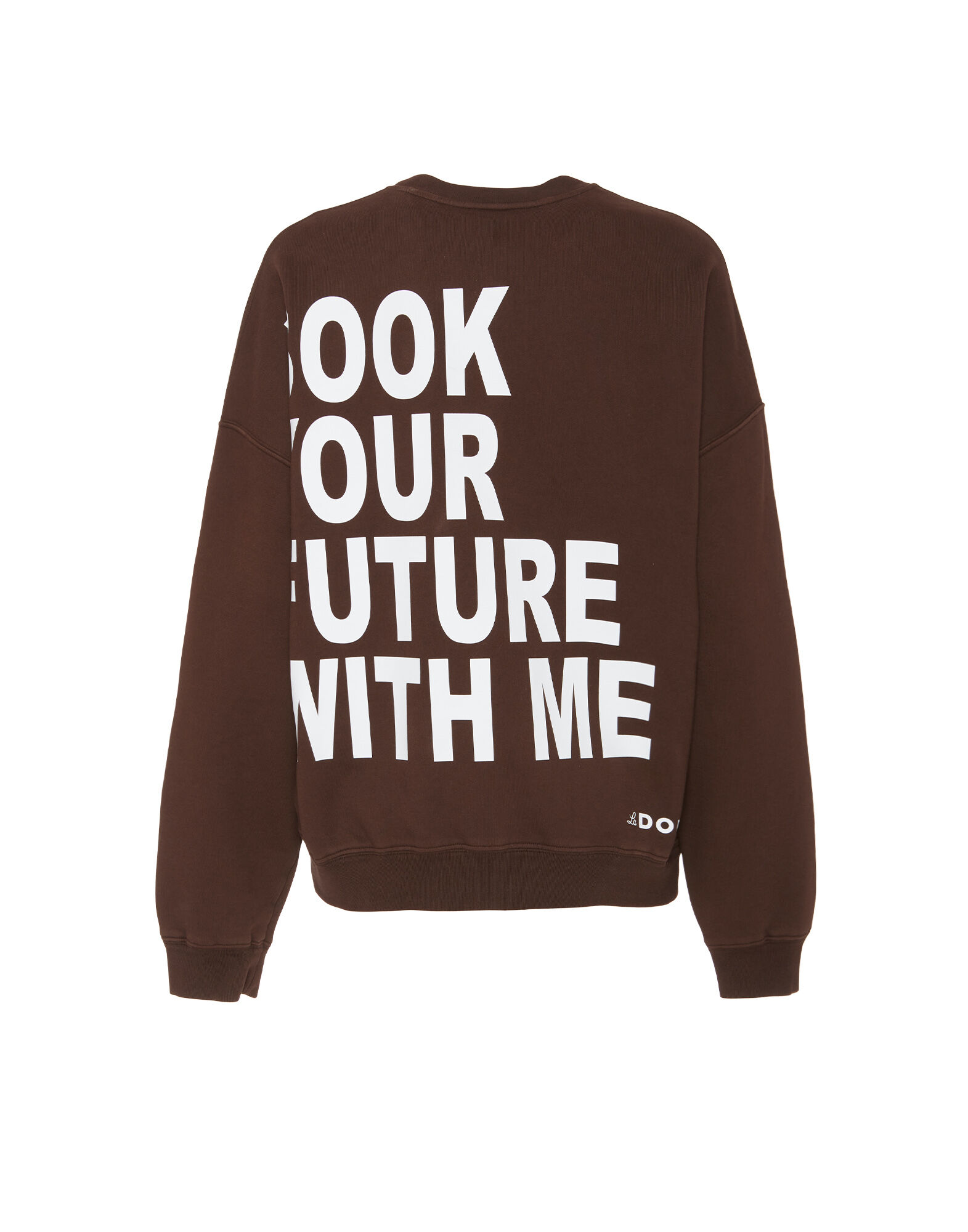 Off Court Sweatshirt in Solid Brown for Women | La DoubleJ