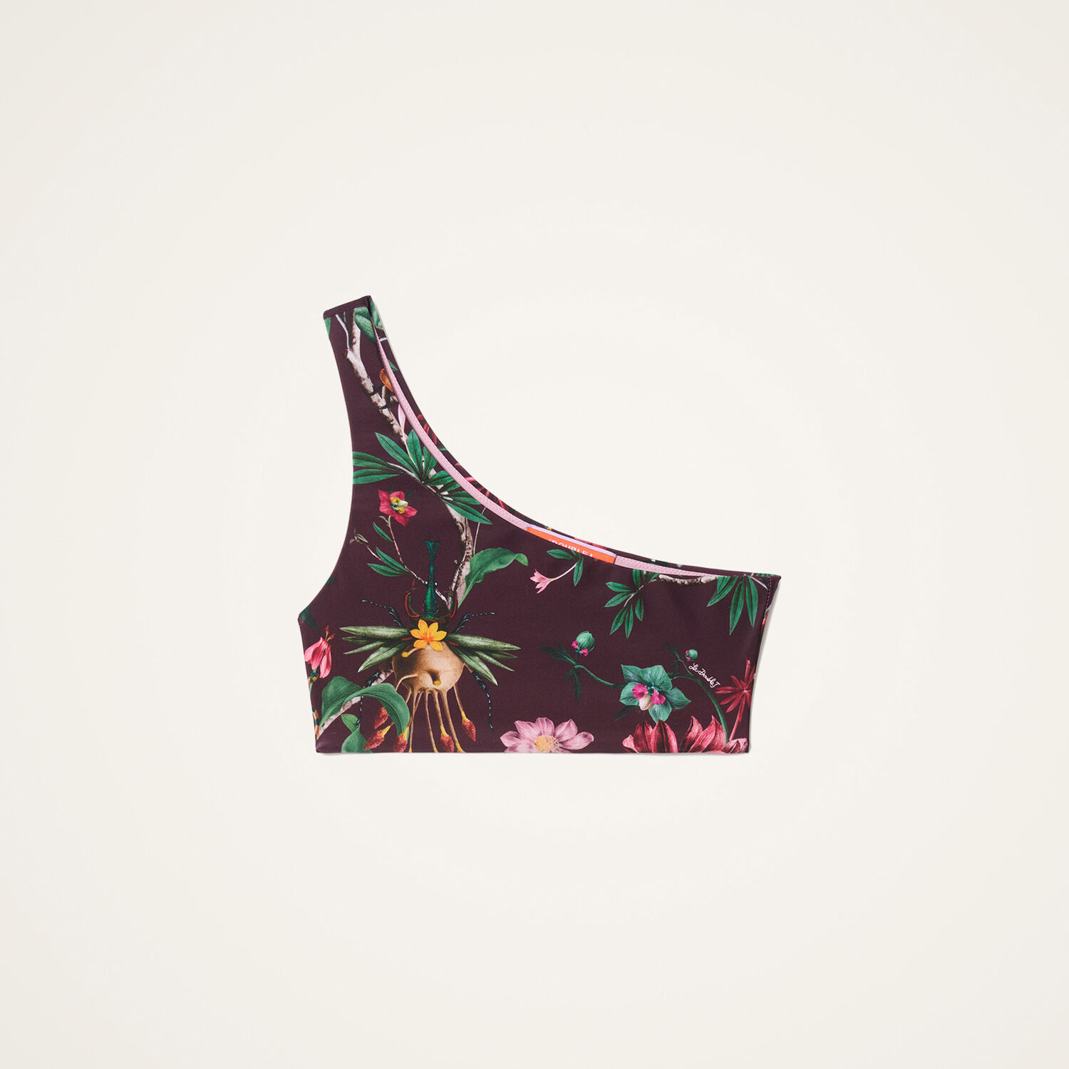 La Doublej Goddess Bikini Top In Brown