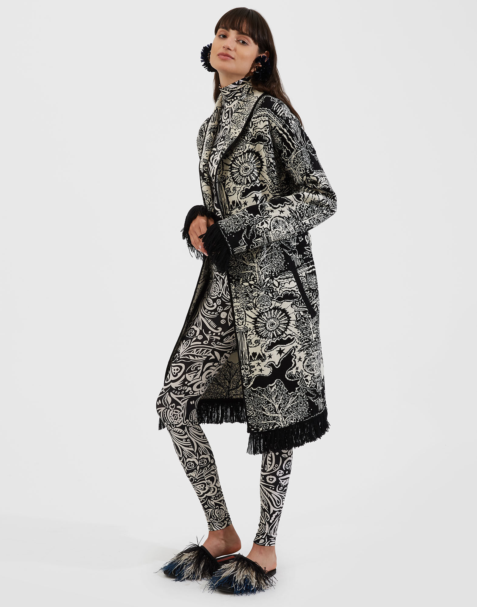 La DoubleJ Boudoir Jacket Ionic Nero JAC0037KNI042VAR0073