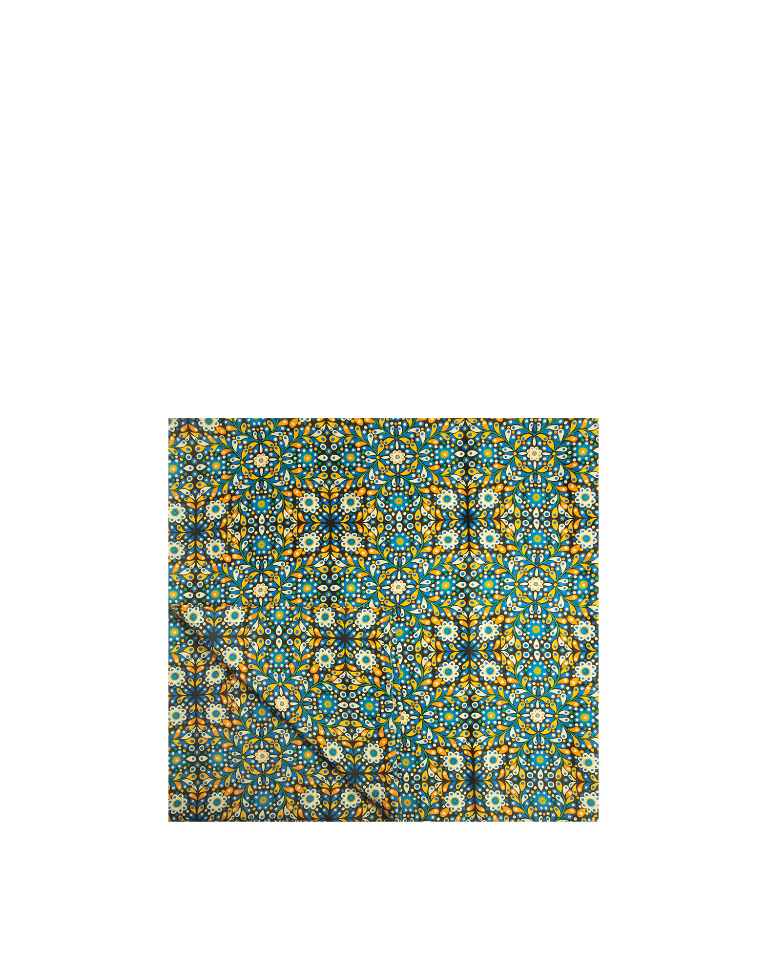 La DoubleJ Large Tablecloth (180x350) Confetti Blu TBC0003LIN001CON0002