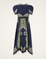 La DoubleJ Cherie Scarf Dress La DoubleJ Cherie Scarf Dress Bounty Placée Navy DRE0936CRE002BOU01BU06